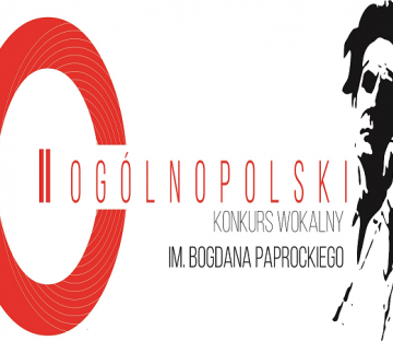 II Ogólnopolski Konkurs Wokalny im. Bogdana Paprockiego!